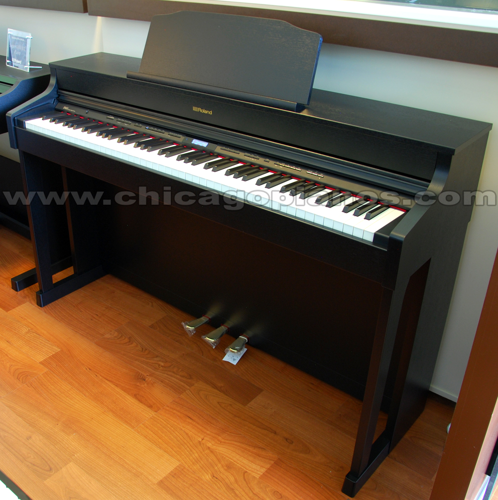 Roland HP603A Black Digital Upright Piano